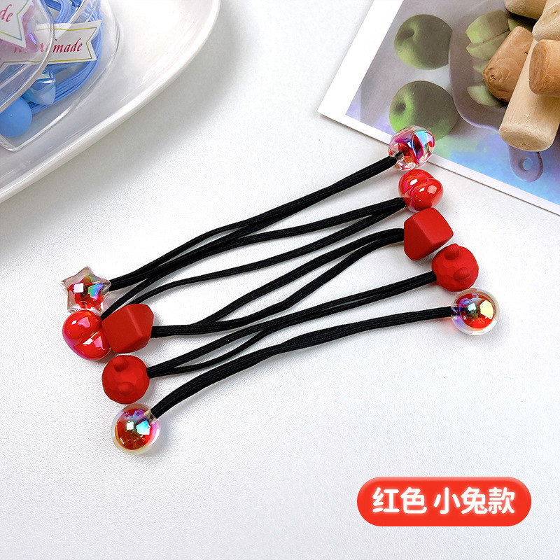 Banda de goma para niños de alta elasticidad no duele el cabello cuerda de cabello largo lindo bebé banda de pelo lazo banda de goma para el cabello tocado accesorios para el cabello