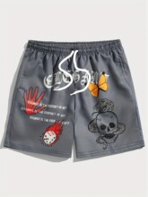 N 45034 Men's Loose Shorts Running Casual Pants ��ʿ���ɶ�