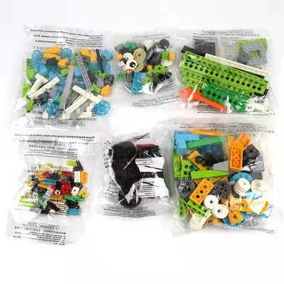Lego, constructor, mechanical robot for programming, teaching aids, science and technology, small particles, wholesale