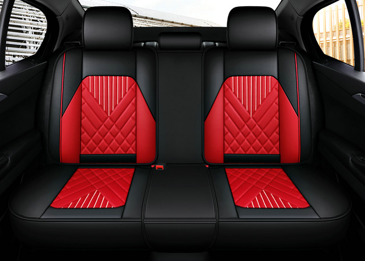 Car Seat Cushion Fully Surrounded by Cartoon Seat Cover, Universal Seat Cover for All Seasons, Full Leather Seat Cushion, Summer New Seat Cover Wholesale