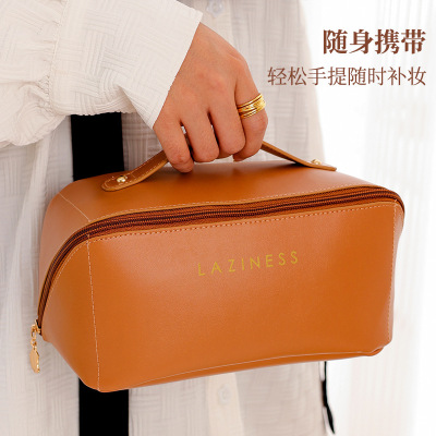 capacity portable Cosmetic Portable Simplicity travel Storage bag modern Simplicity Wash bag senior Bag