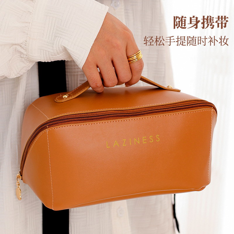 capacity portable Cosmetic Portable Simplicity travel Storage bag modern Simplicity Wash bag senior Bag