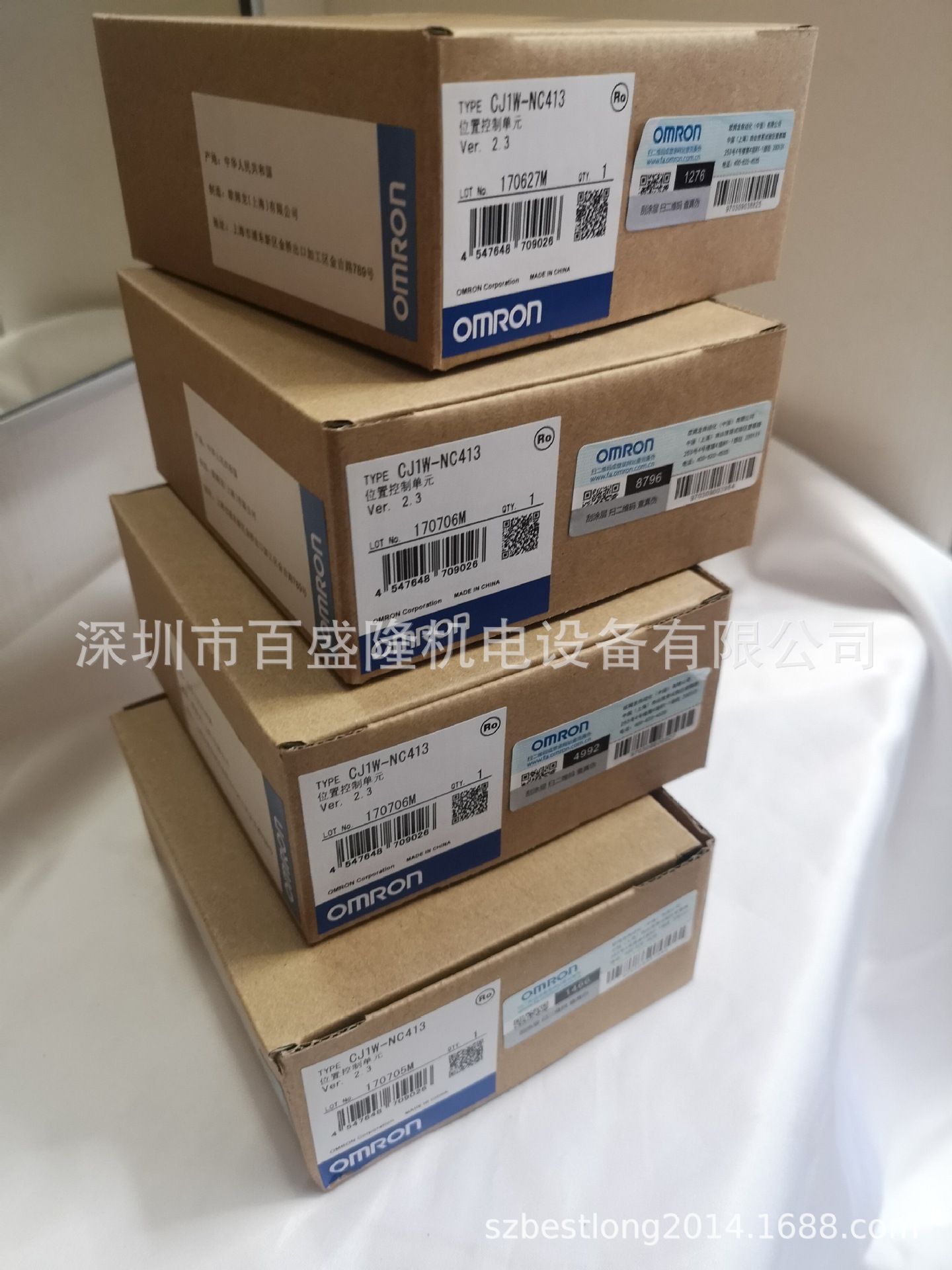 Omron/欧姆龙原装PLC模块CJ1W-NC413 CJ1W-NC233 CJ1W-CT021