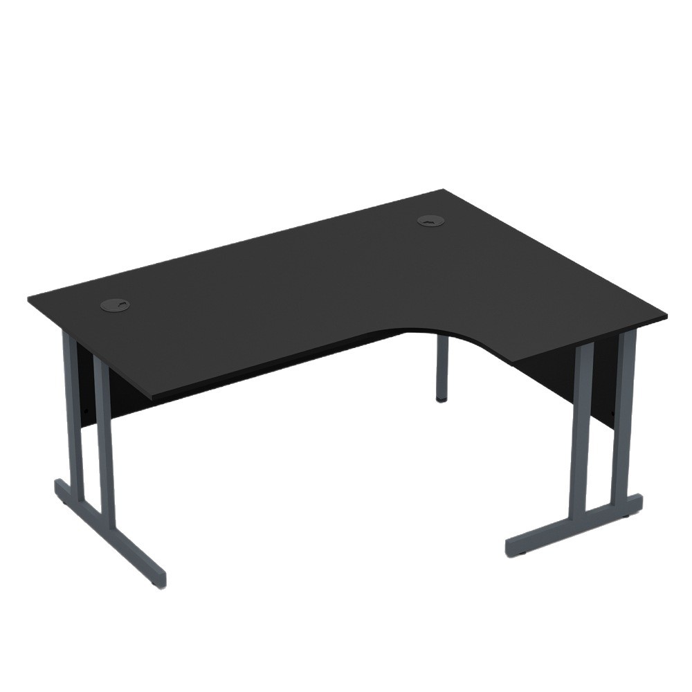 Mesa de juego de esquina transfronteriza en forma de L Mesa de computadora de escritorio Mesa de esquina Mesa de oficina transfronteriza simple