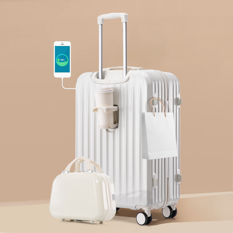 20 pulgadas multifuncional explosión de fuego maleta silenciosa rueda universal alto valor nominal 24 pulgadas caja de cifrado caja de tracción