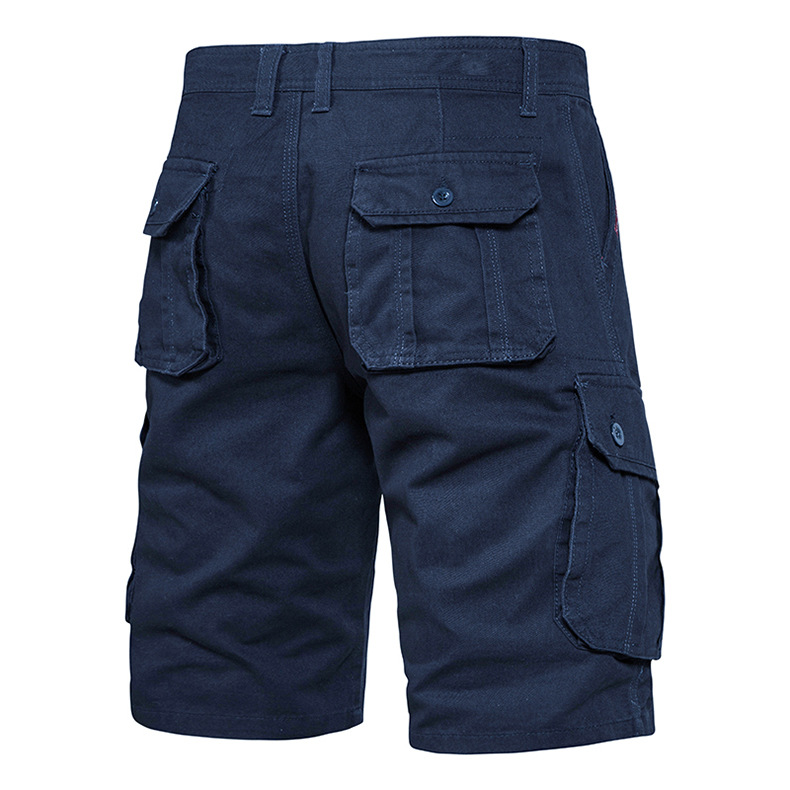 Summer new shorts, loose cotton cropped men's workwear, casual pants, and more middle-aged_voghion.com