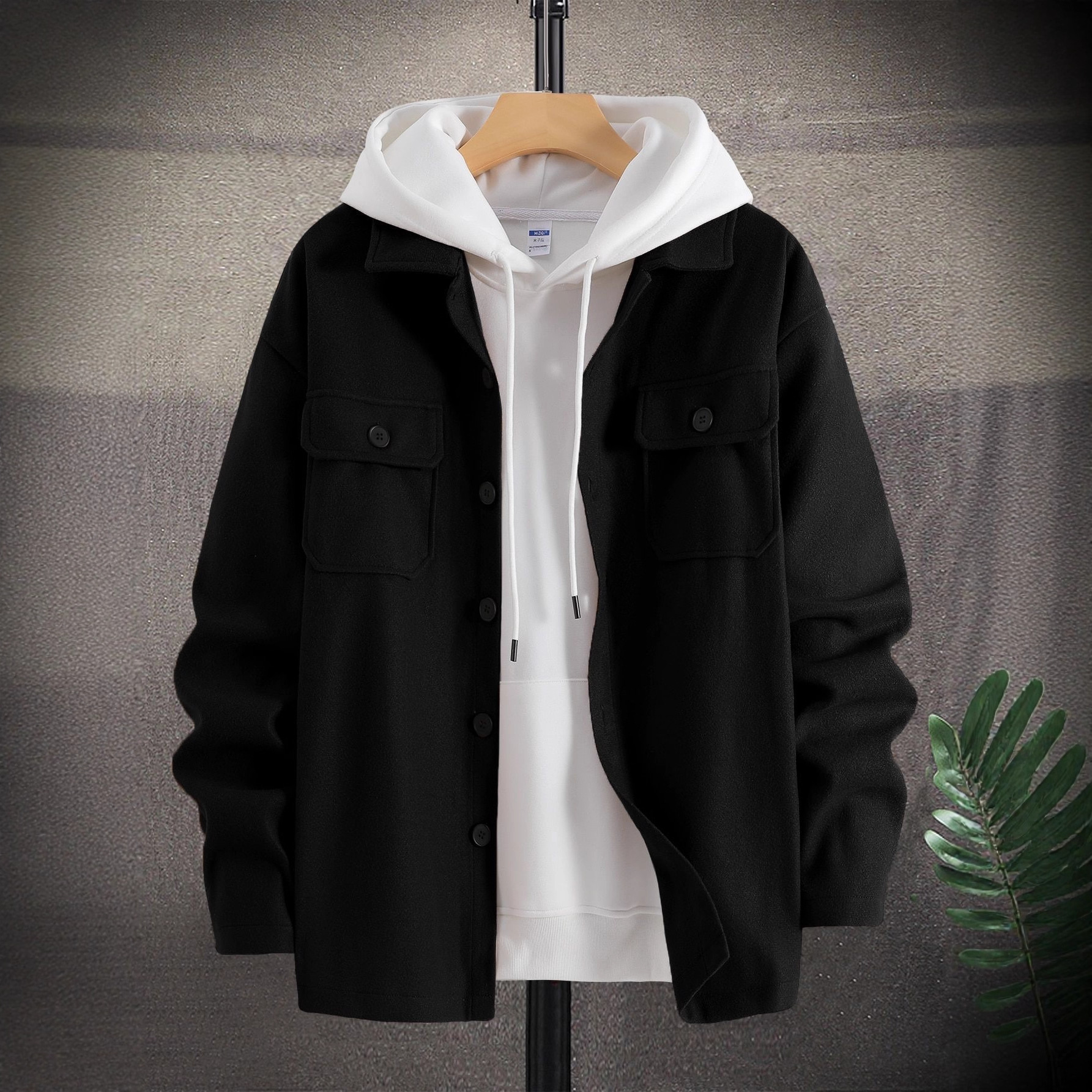 2025 Autumn/Winter Foreign Trade Cross-Border European And American Men's Jackets, Casual Woolen Coats, Tops For_voghion.com