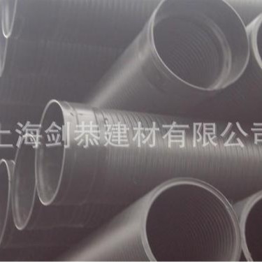 【厂家现货】供应HDPE双壁承插缠绕管 双壁缠绕排水管