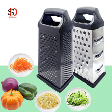 不锈钢多功能9寸四面刨立式瓜果刨芝士乳酪姜丝刨蔬菜刨丝器多用