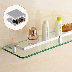 Zinc alloy glass clip screen partition clip thickened glass clip laminate bracket fixed clip bracket bracket wooden clamp