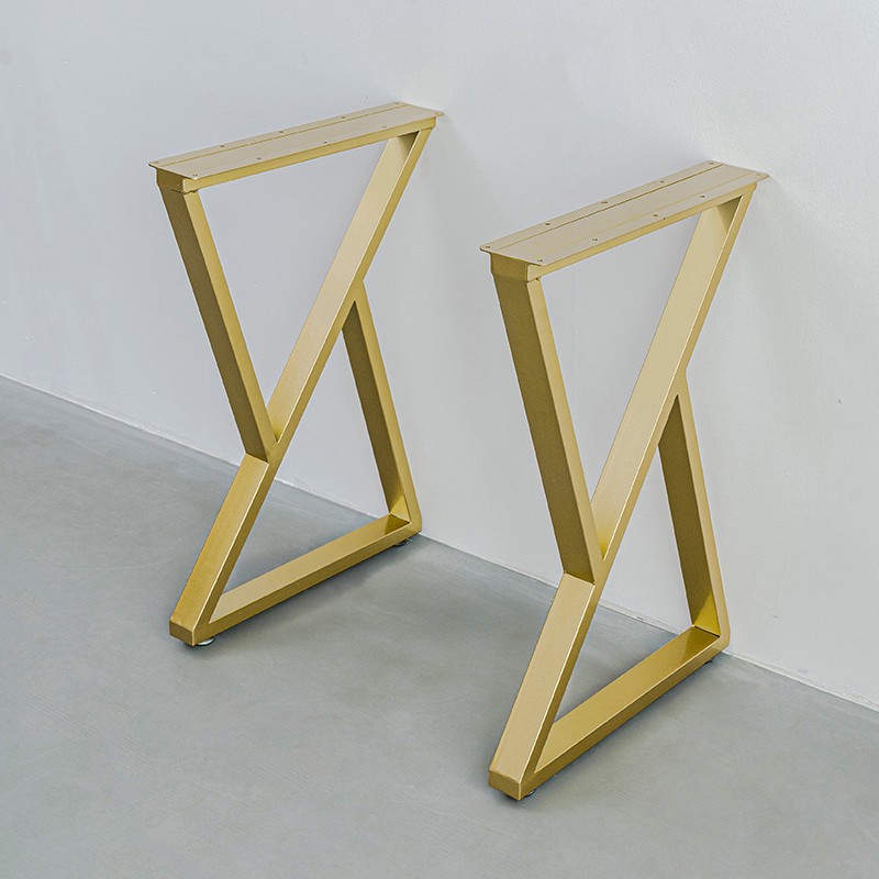 (2개) 바 다리 간단한 테이블 다리 브래킷 아이언 다이닝 테이블 피트 데스크 피트 드레싱 테이블 다리 테이블 다리 책상 다리