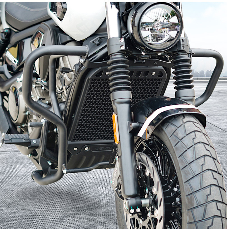 Suitable for Benda Black Flag 950 Bumper Anti-Collision and Anti-Fall Protection Bar Motorcycle Front Bumper Protection Bar Modification Parts