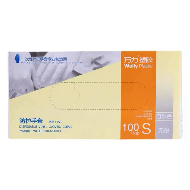 Одноразовые перчатки Wanli ПВХ пищевая утолщенная прочная кухонная посуда для выпечки мытье бытовой уборки специальные перчатки