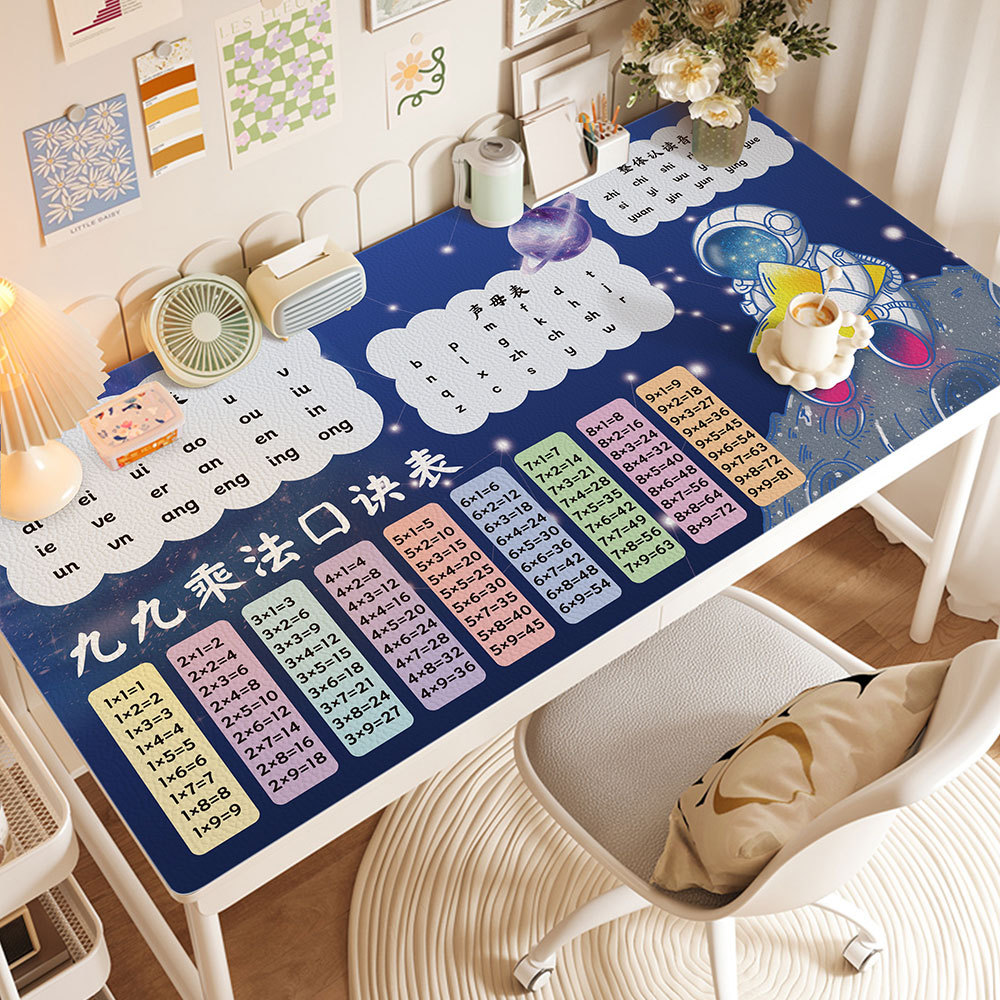 almohadilla de escritorio para proteger los ojos para estudiantes de primaria mesa de estudio infantil almohadilla de protección de escritorio especial friable tela de escritorio de computadora