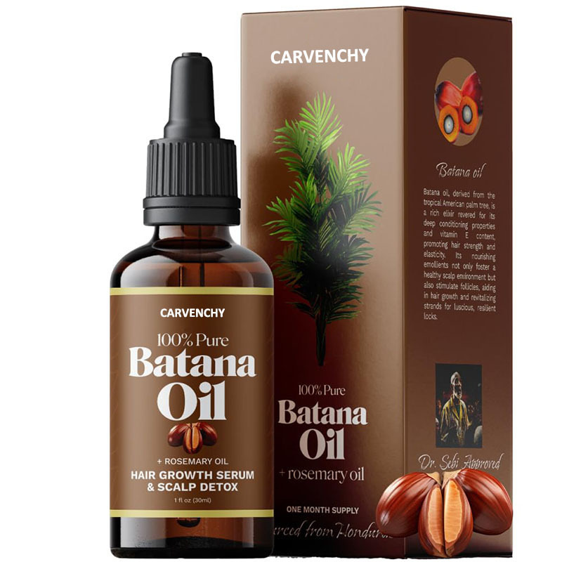Cross-Border 100% Pure Batana Oil Organic Batana Oil Rosemary Hair Strengthening Hair Care Essential Oil