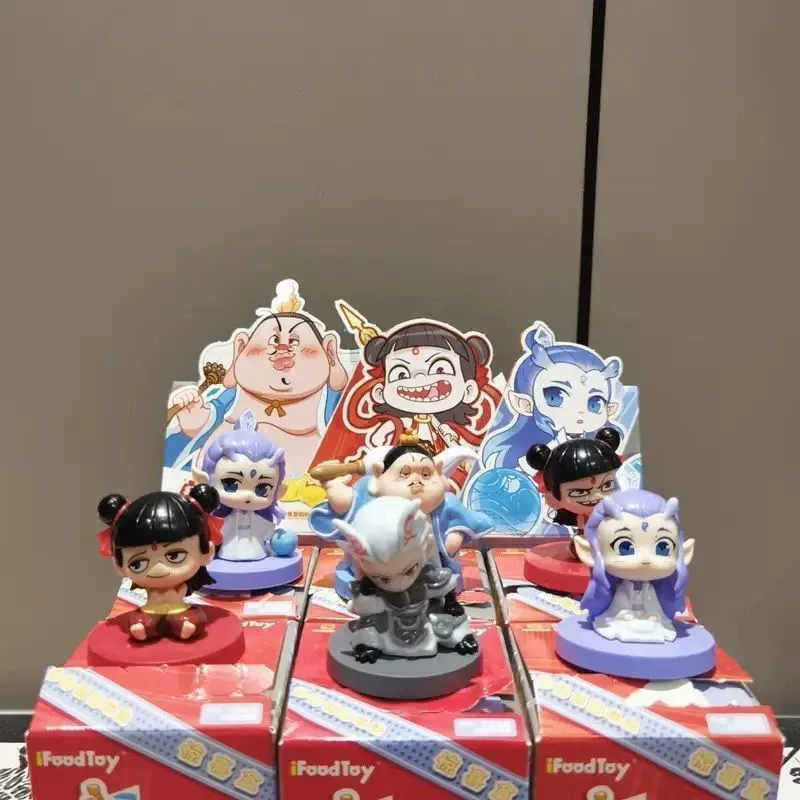 Нежа: Демон дитя море серия Фигура слепая коробка Birthday Ao Bing украшения Ao Guang