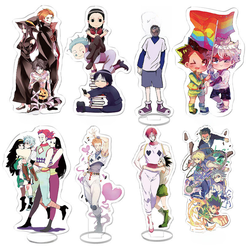 全職獵人動漫周邊小傑奇犽學生校園桌面擺件亞克力立牌二元次飾品