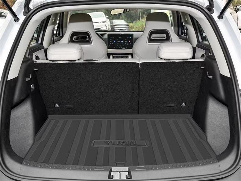 Suitable for 2024 BYD Yuan UP Special TPE Car Trunk Mat Supplies Interior Accessories Tail Box Mat