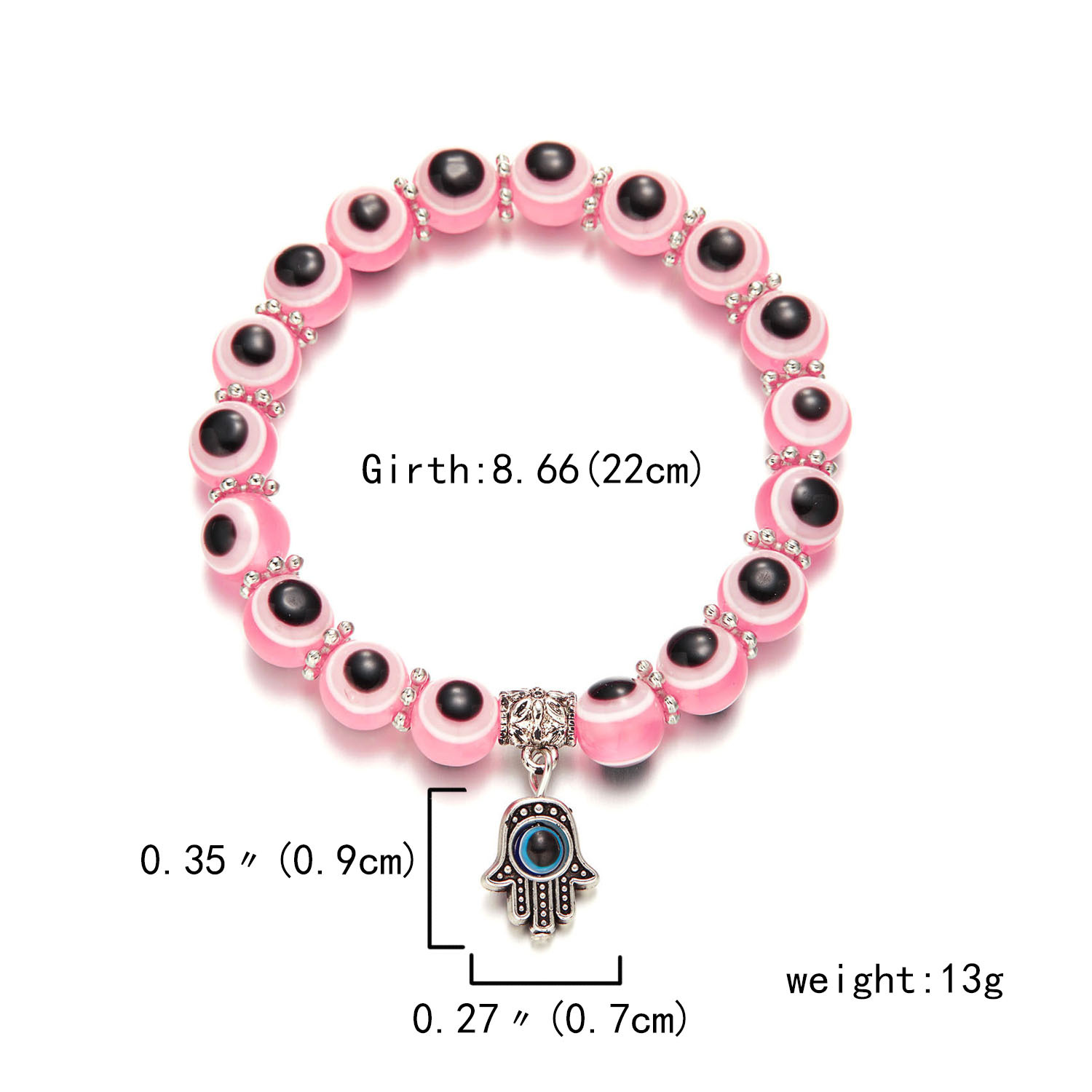 Fashion Eye Alloy Plating Unisex Bracelets 1 Piece display picture 2