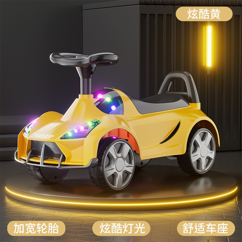 儿童四轮助步滑行车1-3小孩平衡车溜溜车儿童扭扭车无脚踏滑步车|undefined