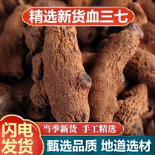 精选血三七中药材无硫正品红三七鸡血七三七草粉新货泡酒罐装包邮
