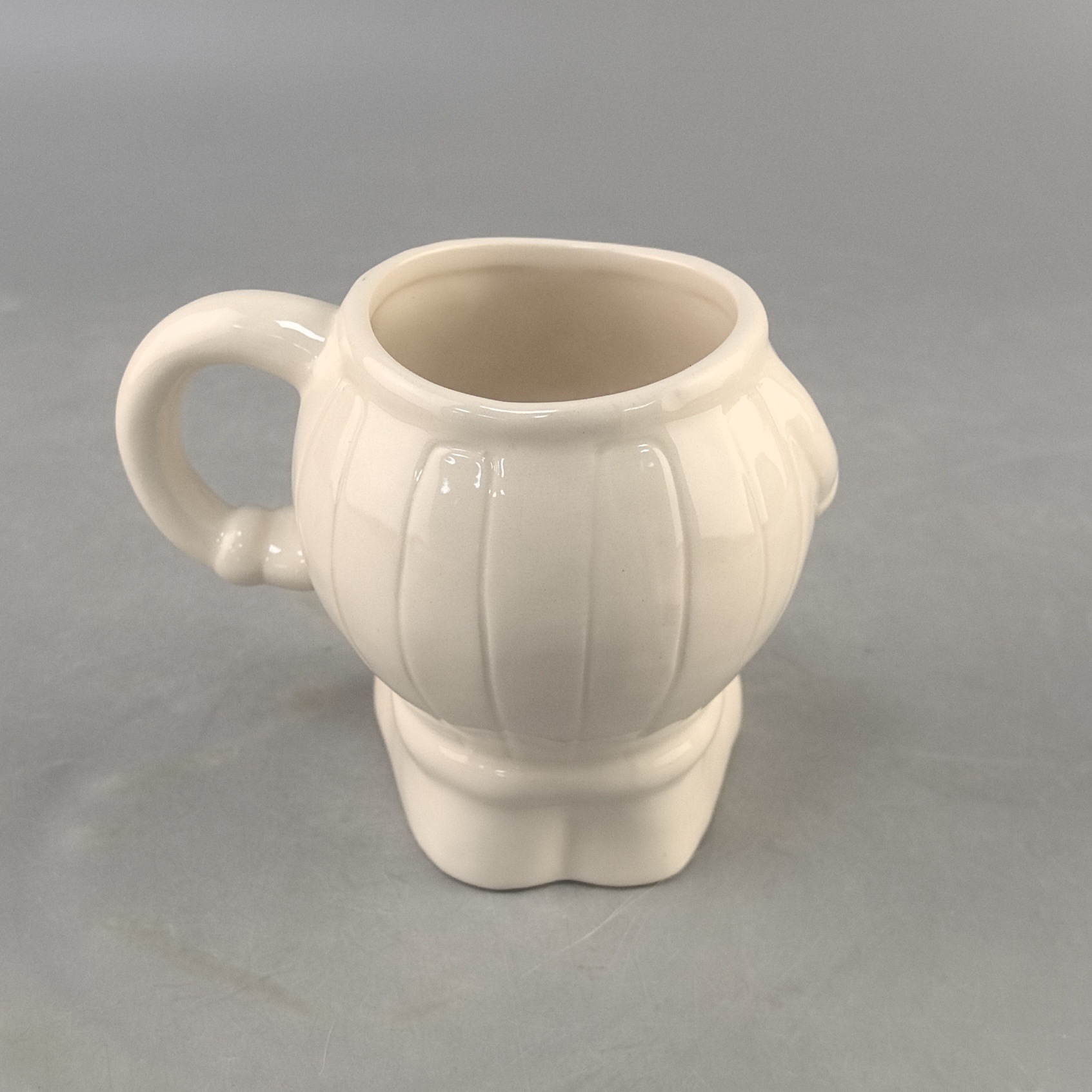 Personalizada creativa cerámica pareja mitad de mano taza puede DIY con pigmento de alto valor de la cara artesanía interesante