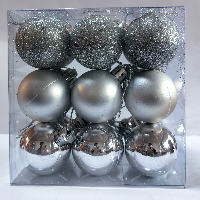 Navidad brillante colgante colgante bola colgante árbol de Navidad decoración colgante galvanizado Navidad decoración de Año Nuevo accesorios diy image 16
