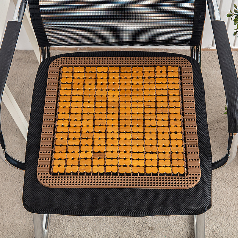 夏季软底麻将垫 汽车坐垫竹块坐垫 办公室座垫 夏季迷你凉垫 麻将