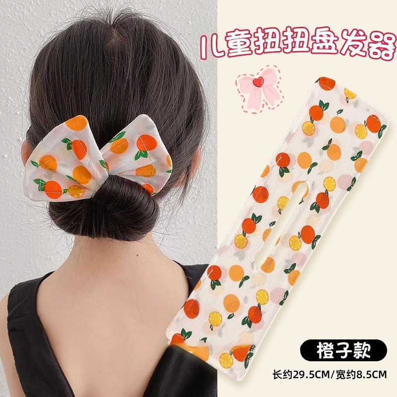 Perezoso arco mágico twist chuck cabello 2025 nuevo adulto bola cabeza artefacto brotes de flores toque de cabello clip para el pelo