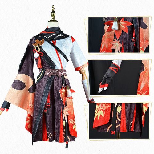 Genshin Impact cos costume Inazuma Castle Maplehara Manyo cospaly anime costume clothes game C suit full set