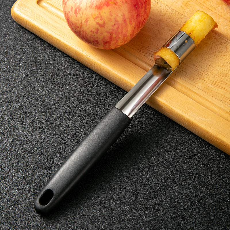 Dispositivo de extracción de núcleo de manzana, desnuclearizador de fruta de plástico, herramienta de extracción de núcleo de fruta, dispositivo de extracción de núcleo creativo, separador de corazón de fruta que ahorra mano de obra