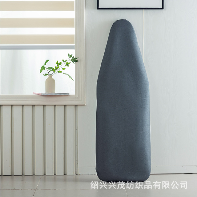 Cubierta de tabla de planchar con recubrimiento de plata Revestimiento de silicona de cerámica de Velcro Aislamiento térmico resistente a altas temperaturas Cubierta de tabla de planchar transfronteriza exclusiva