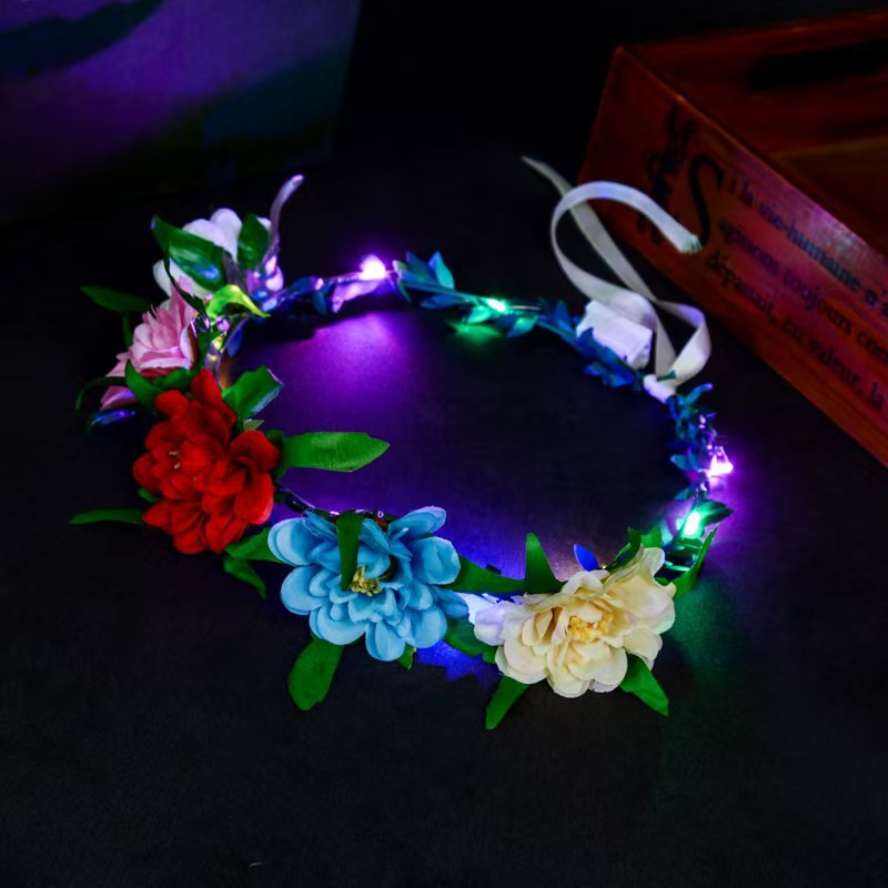 Peony garland color + color light
