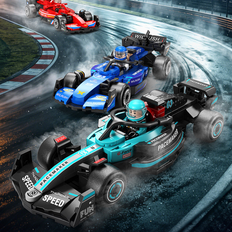 New F1 Formula One Team Racing Super Car Model Children's Educational Building Block Toy Gift New F1 Formula One Team Racing Super Car Model Children's Educational Building Block Toy Gift