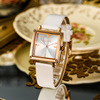 Fashionable trend square swiss watch, small universal belt, waterproof quartz watches, simple and elegant design