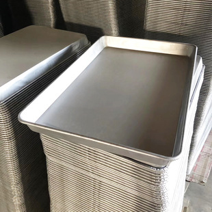 Manufacturer Wholesale Price Bakery Commercial Aluminum Alloy Baking Pan Food Factory Aluminized Baking Pan Drop Shipping
