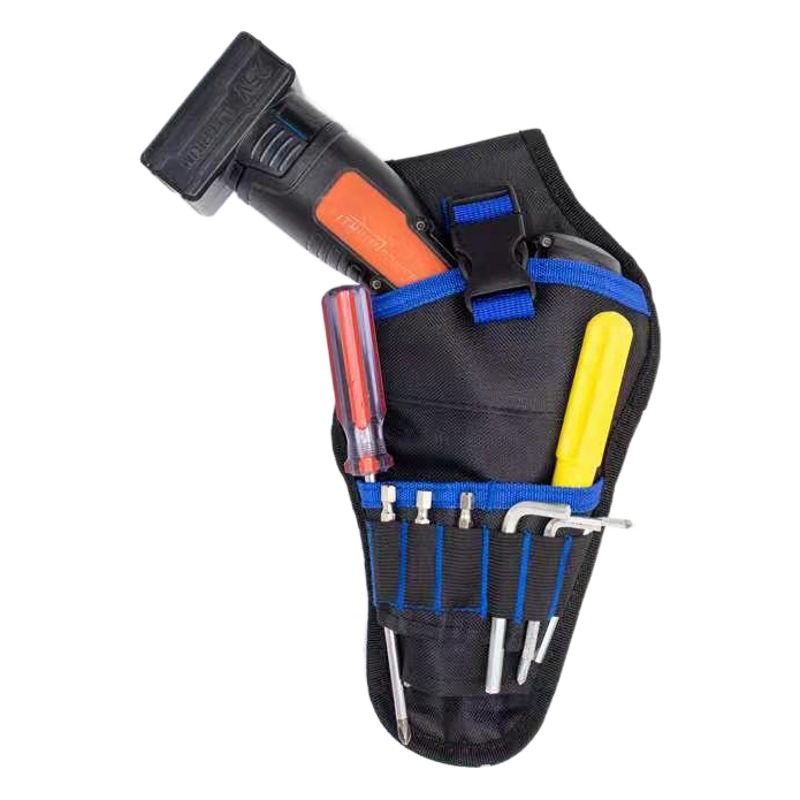 Nuevo hardware del fabricante kit de herramientas eléctricas taladro eléctrico bolsa de cintura llave eléctrica llave de impacto bolsa de cintura bolsa de taladro eléctrico portátil