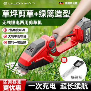 Handheld Household Small Lawn Mower Lithium Electric Lawn Mower Weeder Hedge Hoe Lawn Trimmer Lawn Mower