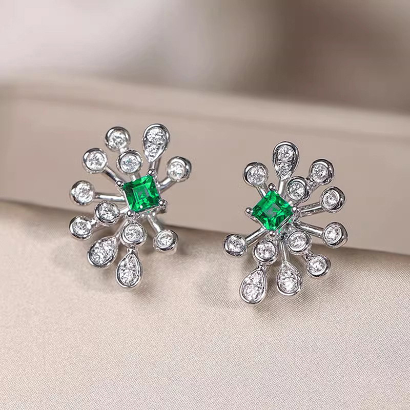1 Pair Quantity Holiday, Banquet, Daily Occasion 1 Pair Elegant Glam Luxurious Water Droplets Copper Zircon Ear Studs