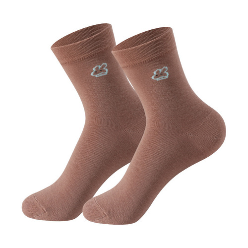 Socks for women antibacterial and anti-odor medium-tube socks for spring and autumn four seasons for women's socks sweat-absorbing cotton socks sports socks