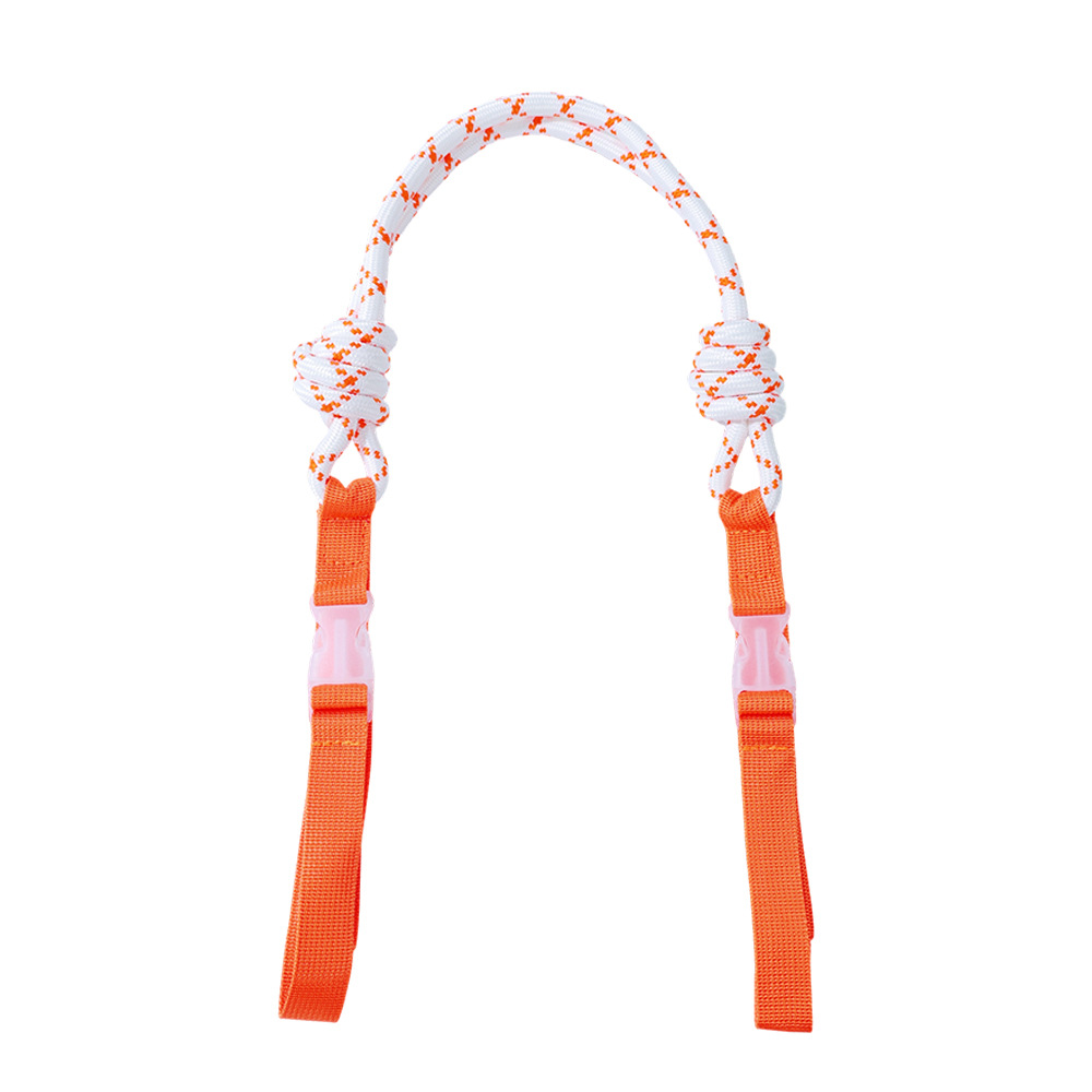 White orange shoulder strap