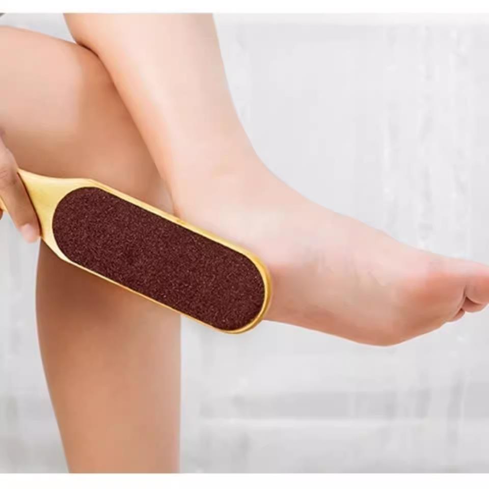 Doble cara pie frotando artefacto talón Exfoliante Piel callos pies de molienda piedra pie reparación pie pedicura herramienta pie raspador pie tablero de frotamiento