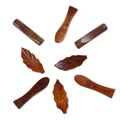 Hotel wooden chopstick holder, chopstick rest, matching wooden chopsticks, creative public chopsticks, wooden utensil chopstick holder, chopstick pillow, wooden