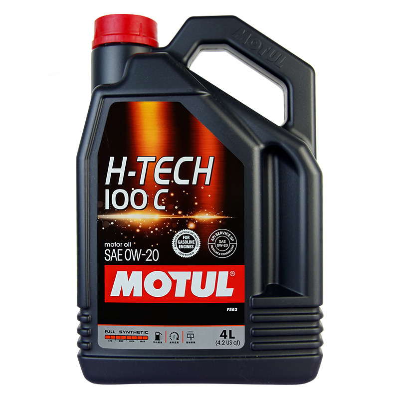 摩特机油 H-TECH 0W-20 SP 国6级 4升行货全合成汽车发动机润滑油