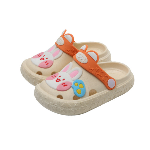 Children's slippers, clogs, girls' summer cute bathing non-slip home children's indoor baby shoes for boys
