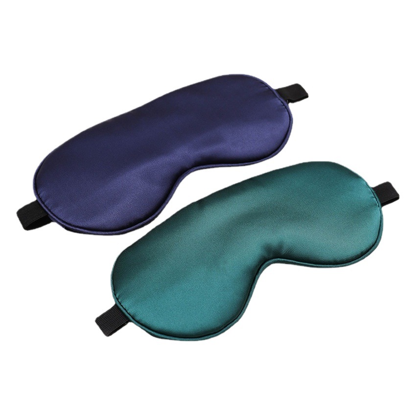 Máscara de ojo de seda transfronteriza máscara de ojo de aviación bolsa de hielo compresa caliente de doble uso máscara de ojo de sueño máscara de ojo de vapor fábrica al por mayor