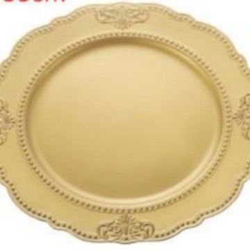 Ventas calientes de comercio exterior retro europeo decoración de mesa almohadilla de Navidad restaurante occidental circular irregular mesa almohadilla