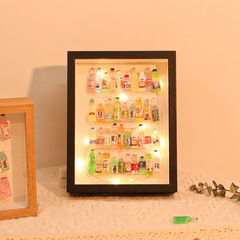 立體中空相框5cm8寸10寸a4手工diy擺台裝裱創意畫框乾花相框批發