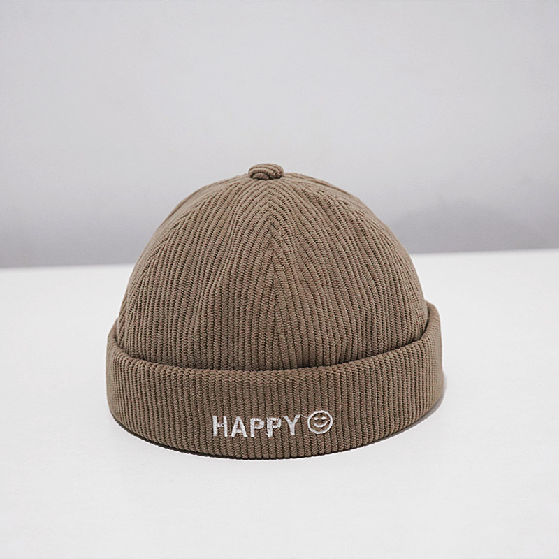 Sombreros infantiles primavera y otoño para niños sombreros extranjeros para bebés de un año de edad para niñas sombreros de piel de melón personales de invierno