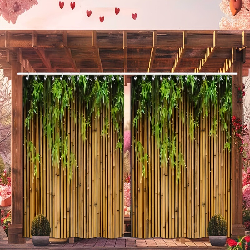 Yiwu Jit Delivery Outdoor Curtains Bamboo Fence Backdrop Temu Hot-Selling Shein Amazon Etsy Amazon